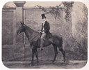 Comte de Paris c1860 portrait équestre