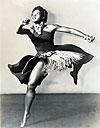 Pearl Primus Danseuse circa 1945 - Danse américaine