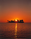 Maldives - Ile tropicale - Coucher de Soleil - Océan indien